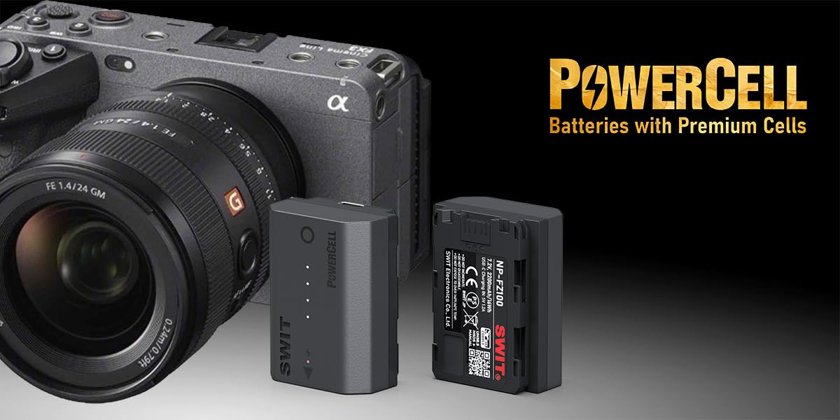 Amazon | PowerCell NP-FZ100 SWIT 日本製プレミアセル採用 USB-C充電